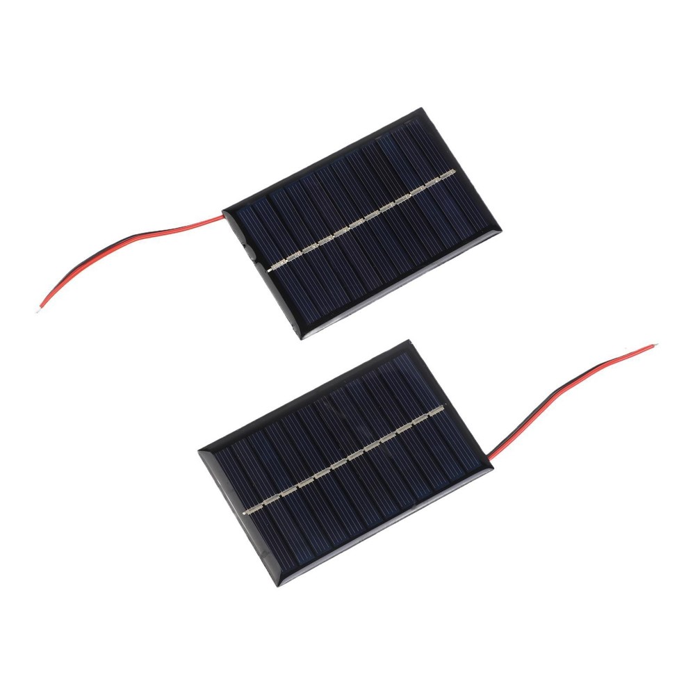 6 Volt Polycrystalline Solar Panel with 15CM Cable for Energy Generation Needs