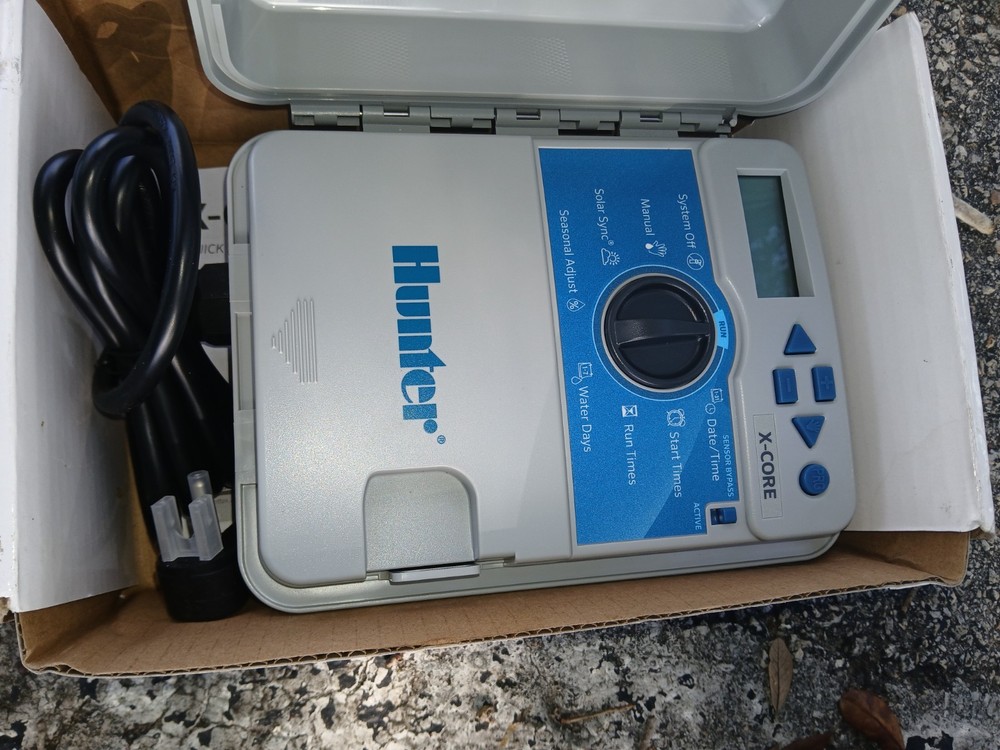 hunter xcore  outdoor indoor timer