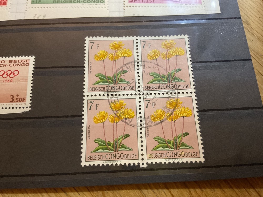 Belgian Congo mounted mint or used stamps B2560