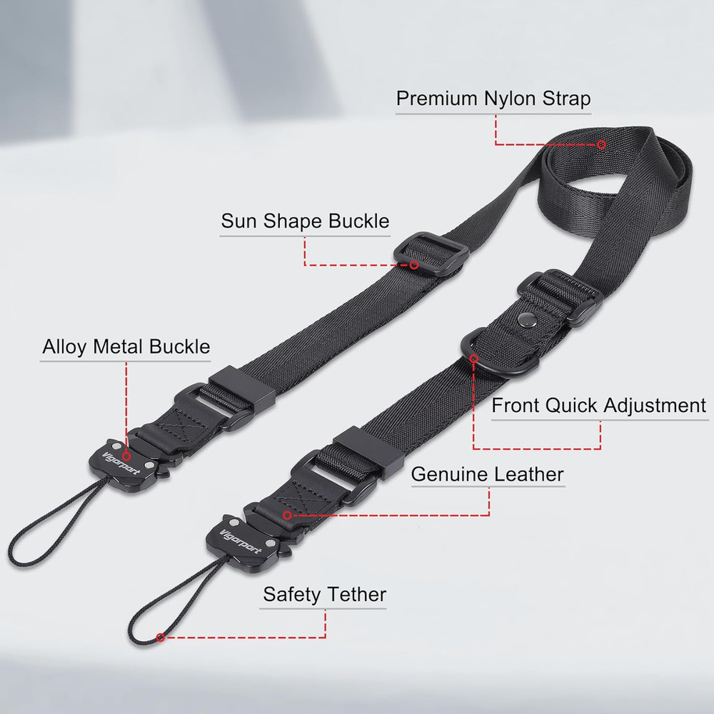 Camera Neck Shoulder Strap Quick Release Adjustable DSLR Binocular Strap