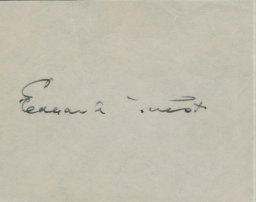 Vintage ERNEST TRUEX Autograph