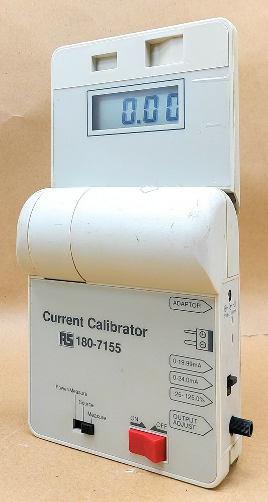 RS Precision Current Calibrator 0-20mA Source Simulator Tester 180-7155