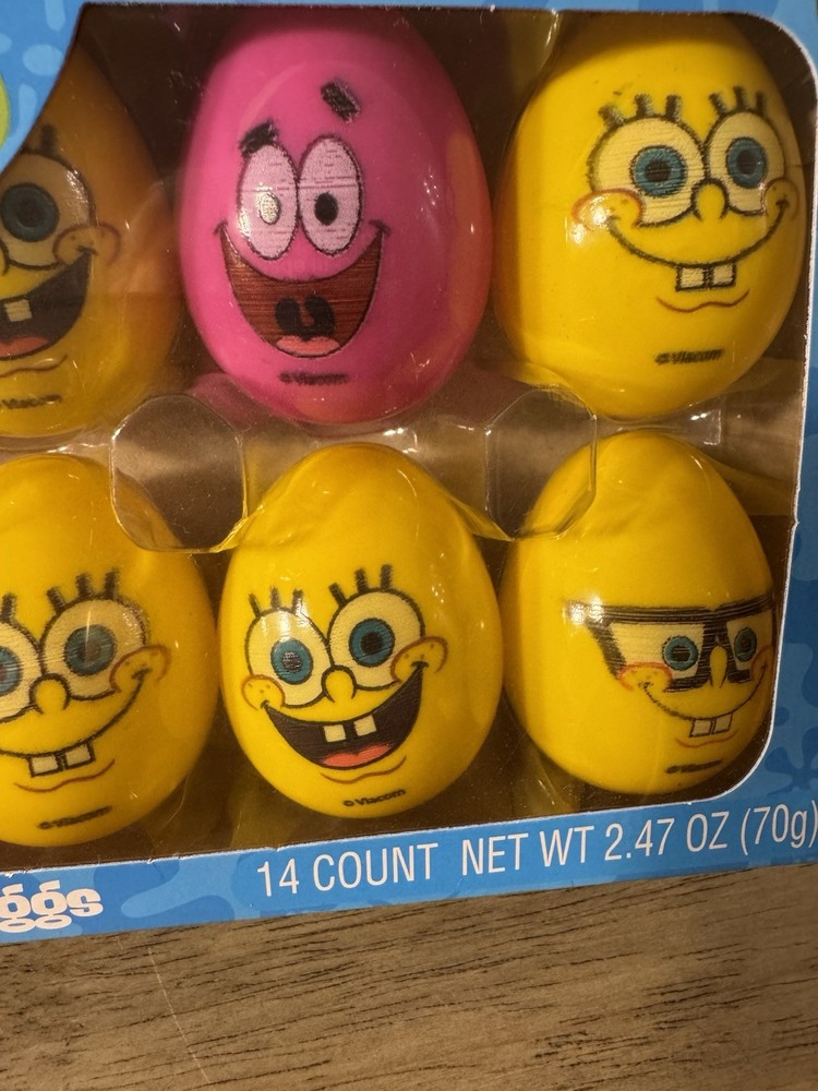 SpongeBob SquarePants Candy Filled Easter Eggs 2025