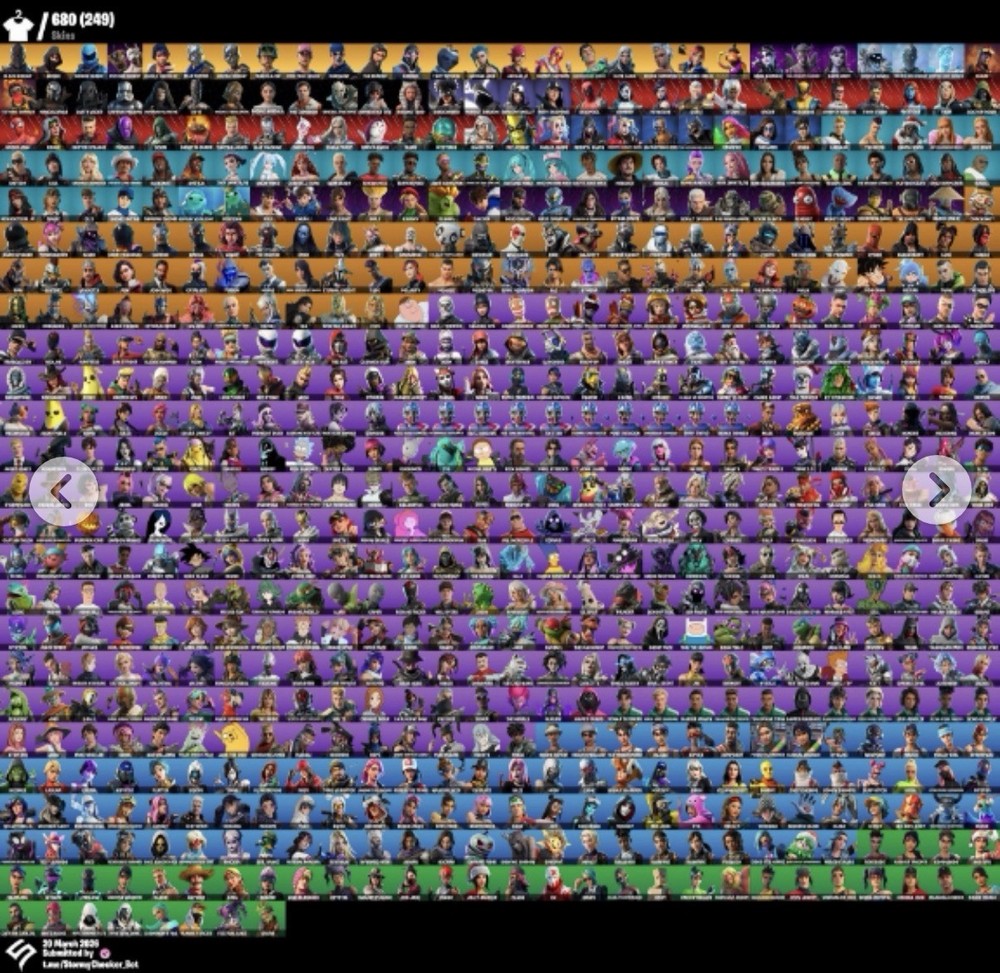 Stacked Fortnite Account