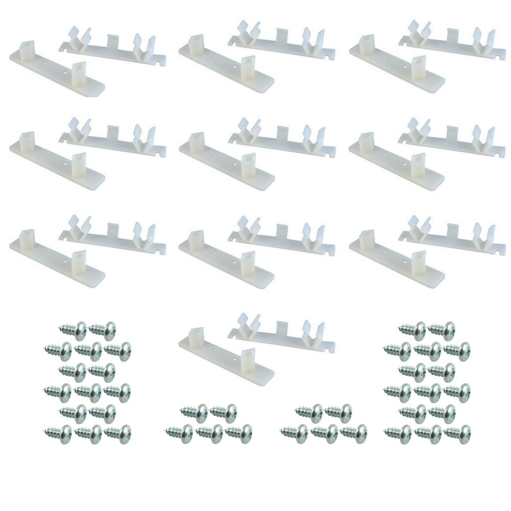 False Front Cabinet Clips (5 Sets) with Screws & Instructions - False Front C...