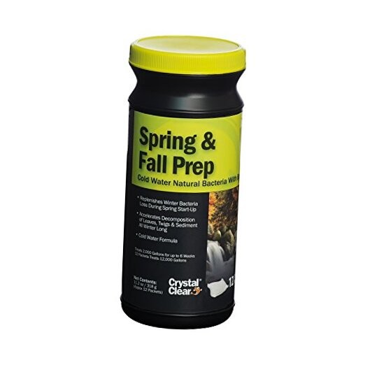 Spring & Fall Prep - Cold Water Natural Bacteria with Barley - 12 Packets