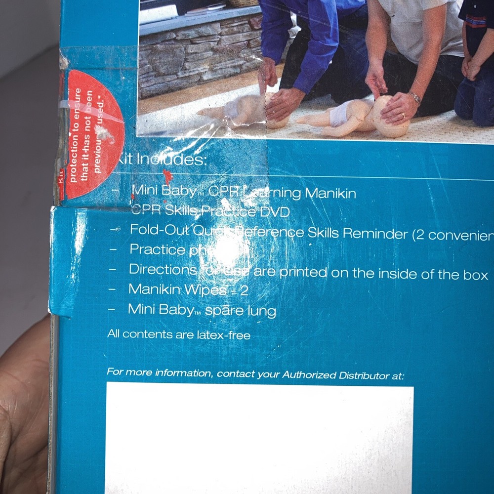American Heart Association Infant CPR Anytime Personal Learning Program DVD