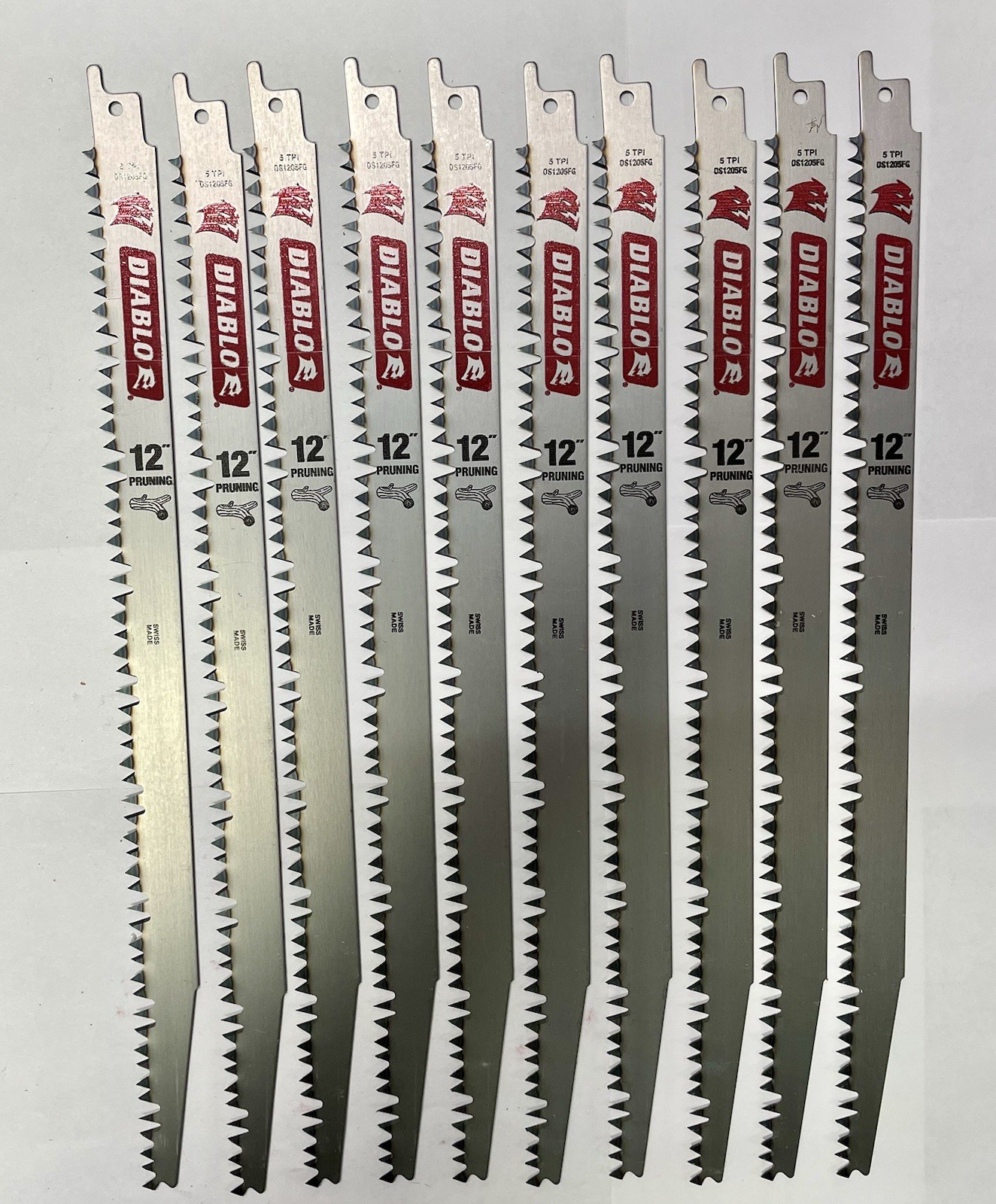 Diablo 12” Pruning Reciprocating Saw Blade - 10Pk Model