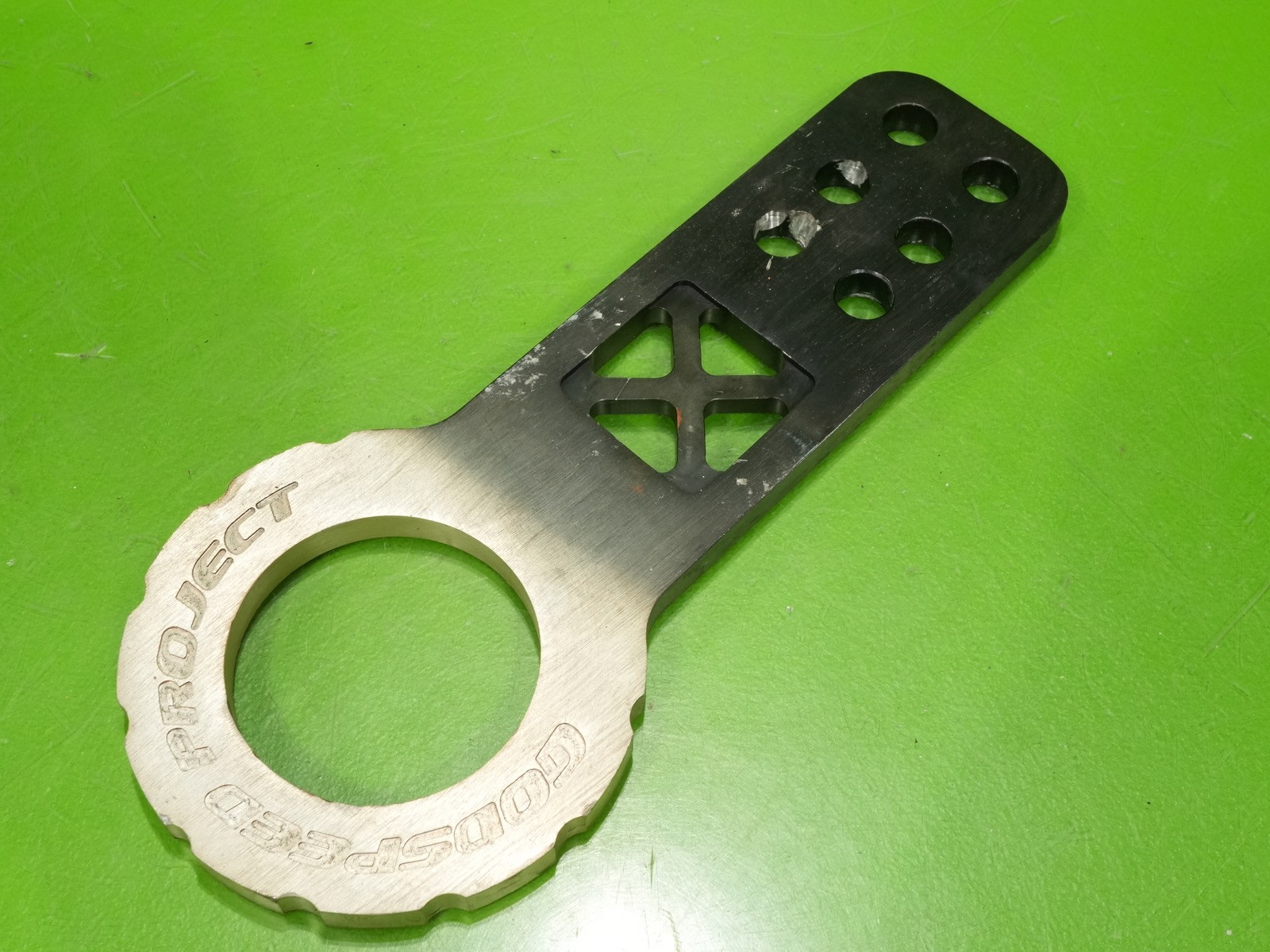 92-95 Civic Godspeed Project front aluminum tow hook Honda Acura universal