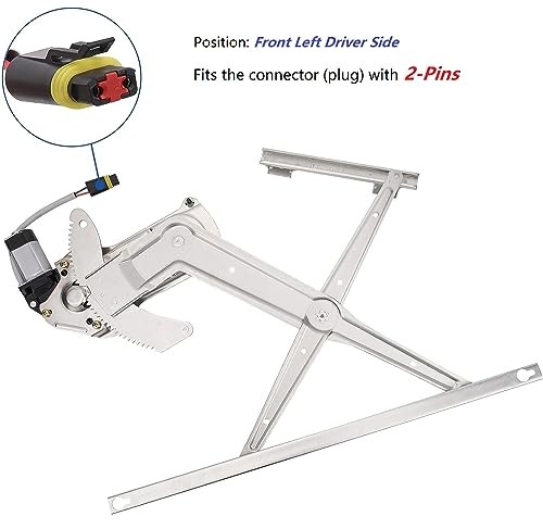 Power Window Regulator with Motor Compatible with Dodge Front Left Driver Side