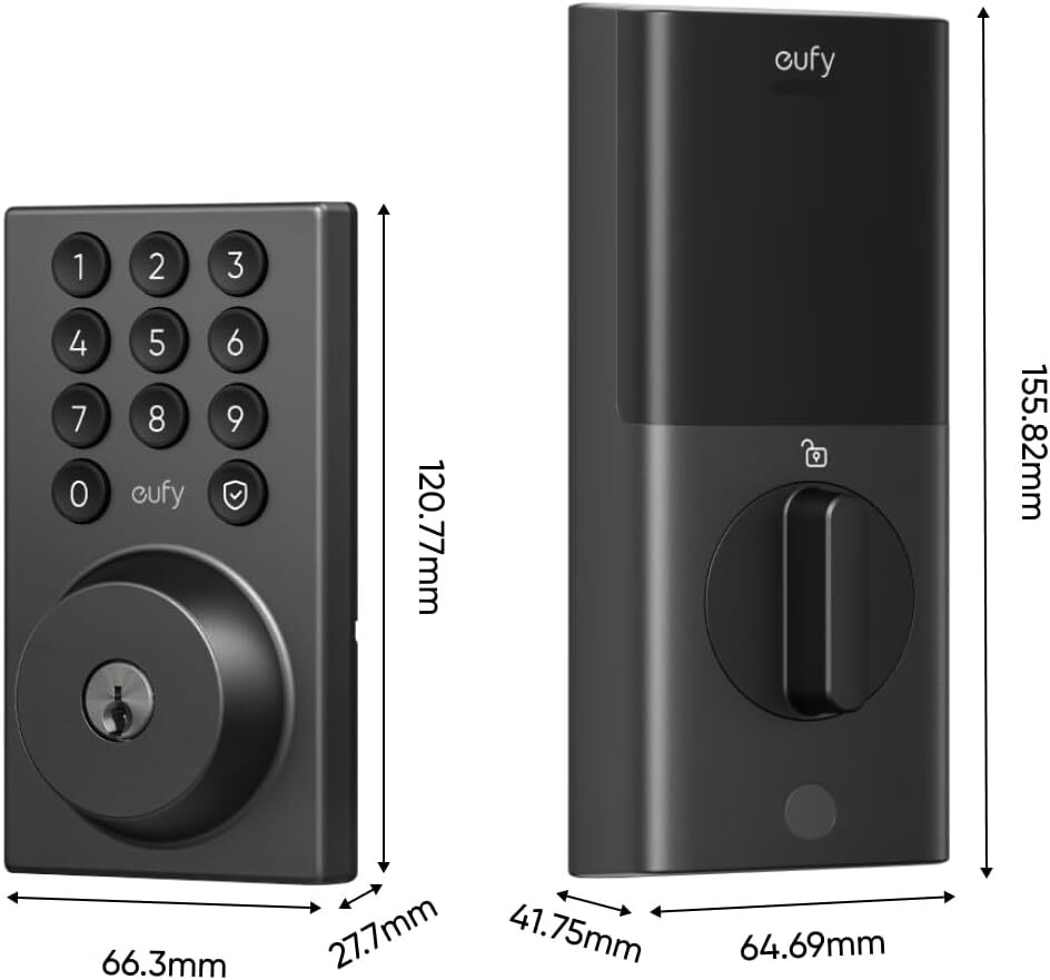 eufy Security Smart Lock C30 Keyless Entry Door Lock Deadbolt Auto-Lock |Refurb