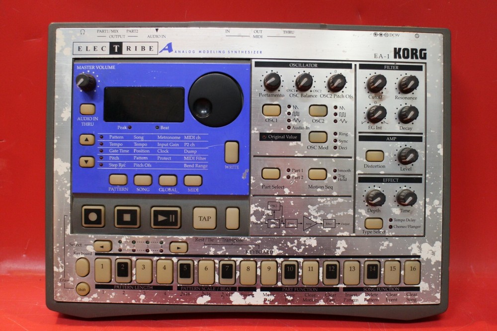 USED Korg Electribe EA-1 Analog Modeling Synth Sequencer EA 1 U2051 231102