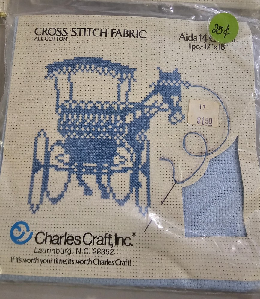 Cross Stitch Fabric Mixed