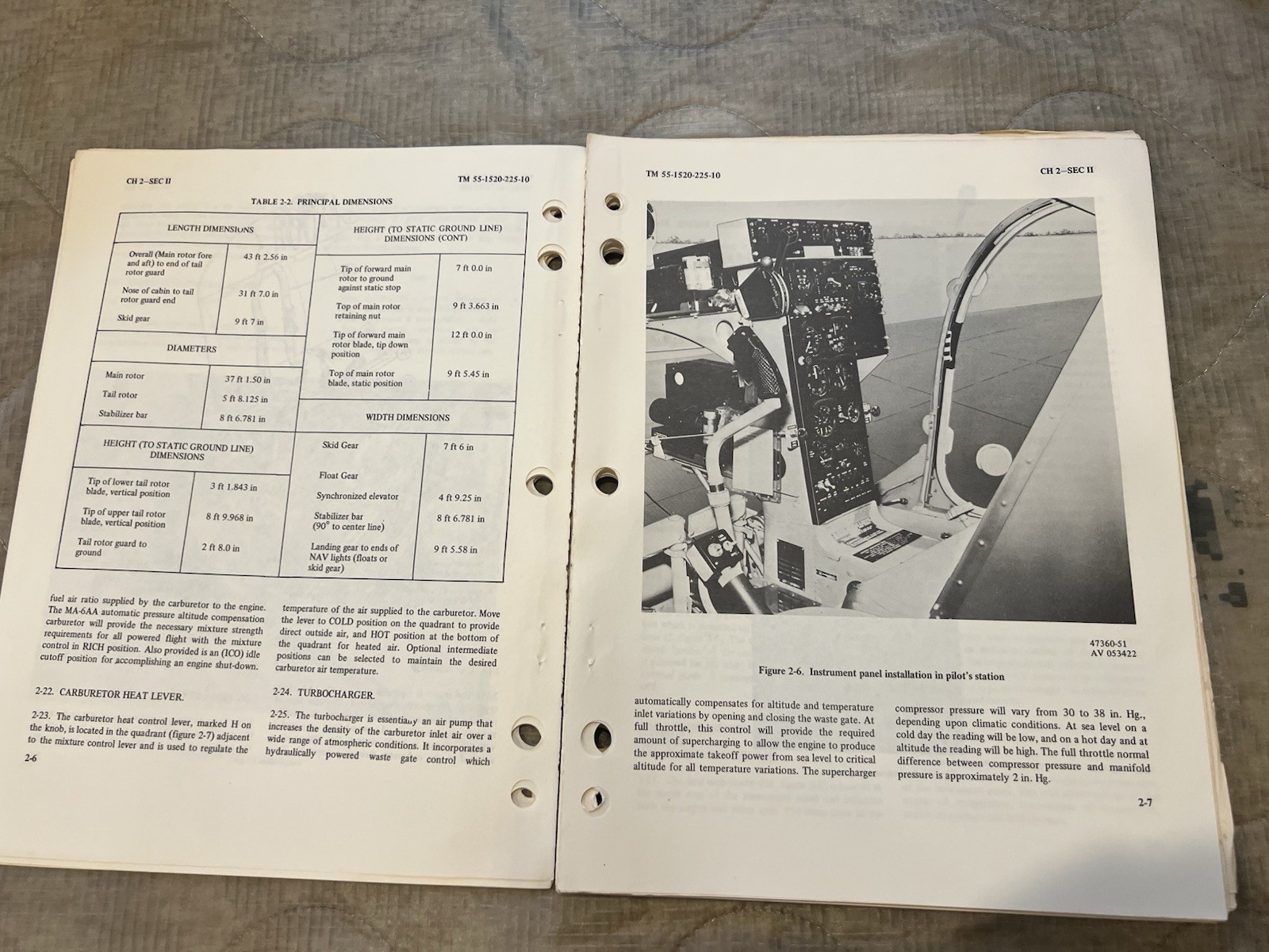Bell Helicopter OH-13S Sioux Operater’s Flight Manual - October 1969 - Bell 47