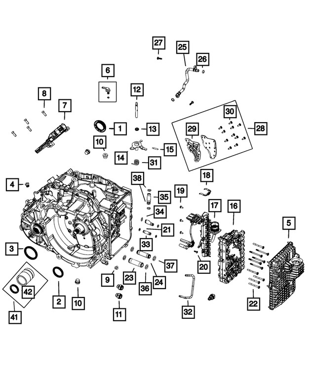 Genuine Mopar Pressure Sensor 4752889AB