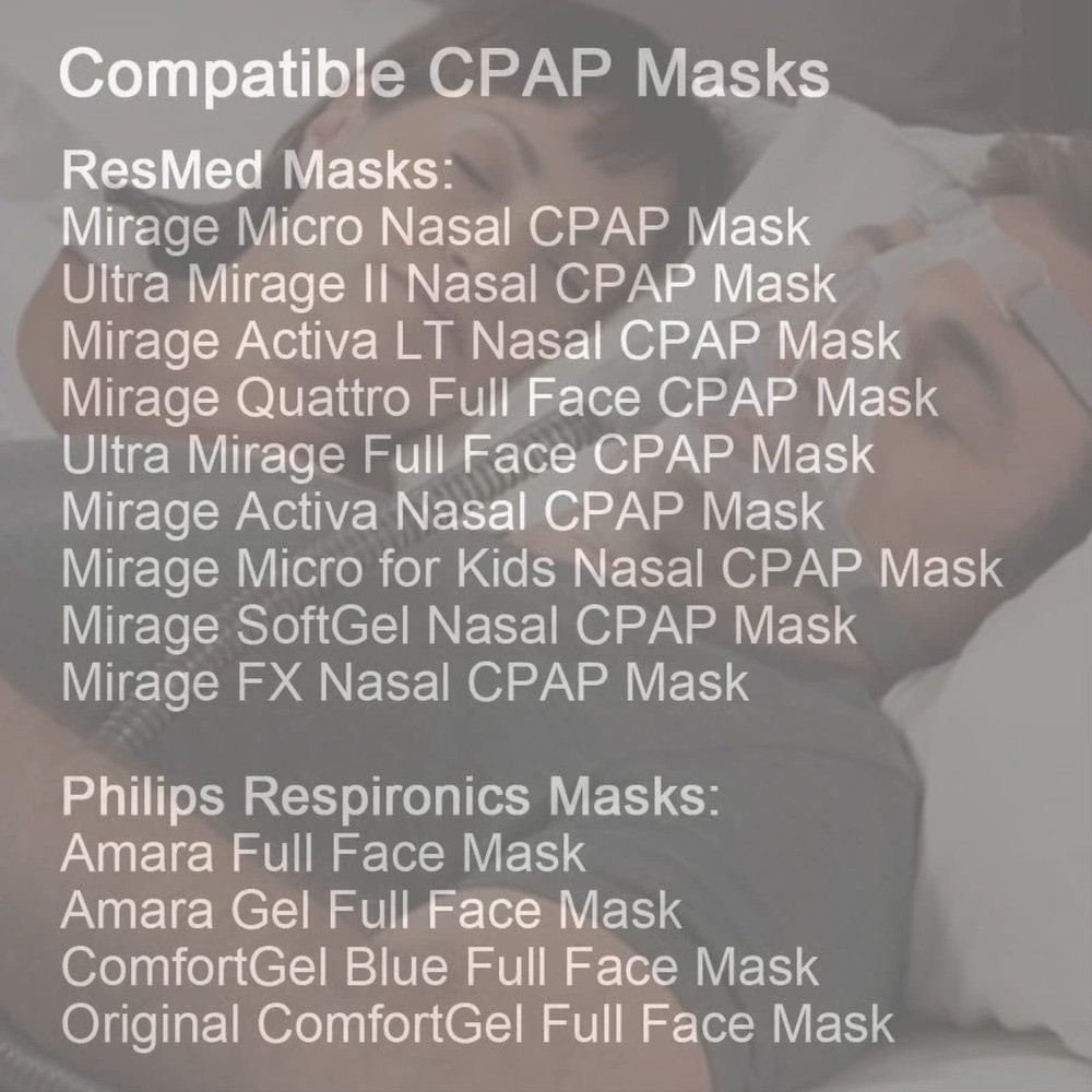 CPAP Mask Headgear Strap, Universal Strap for 1PCS, Gray