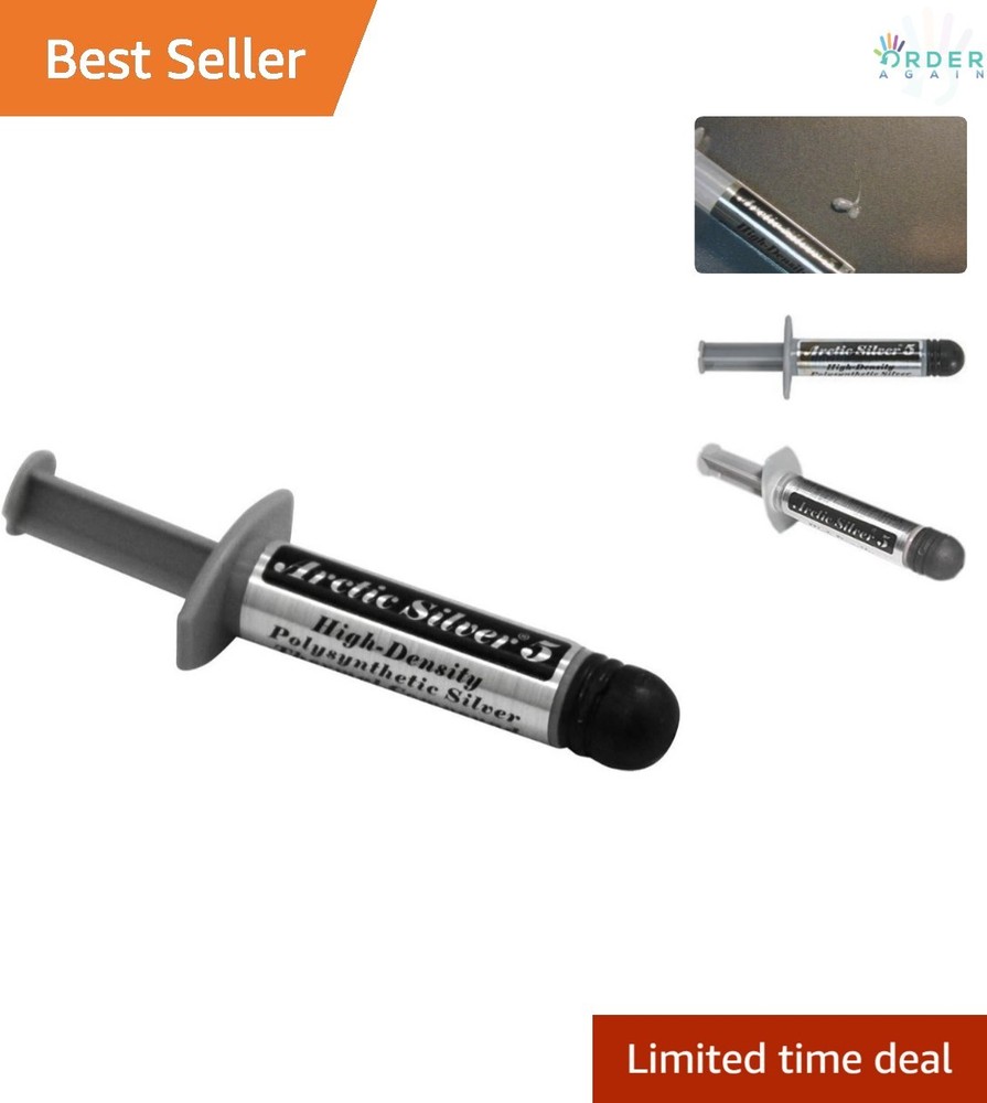 Thermal Paste Black Grey 3.5g High Conductivity Universal for CPU Cooling