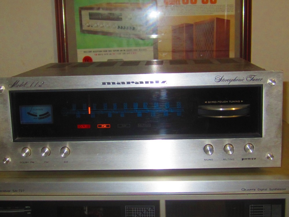 marantz AM-FM tuner model 112