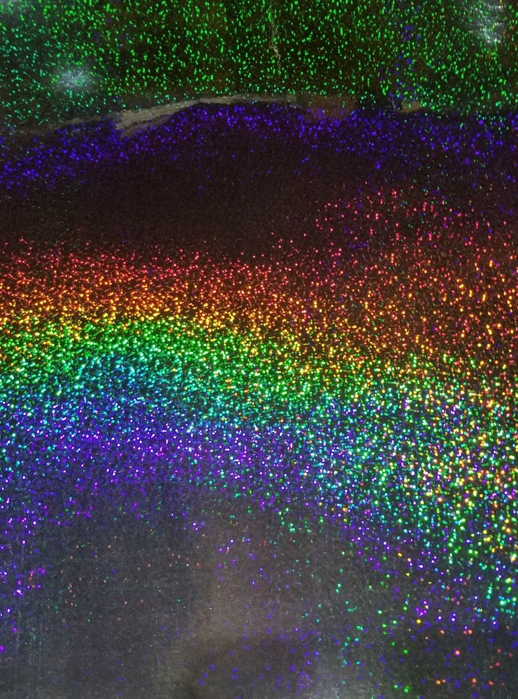 Black Sequins Sign Vinyl 24" x 30ft