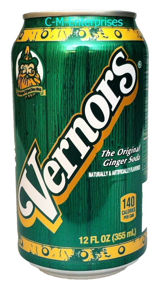 Vernors Ginger Ale The Original Ginger Soda 12 Pack
