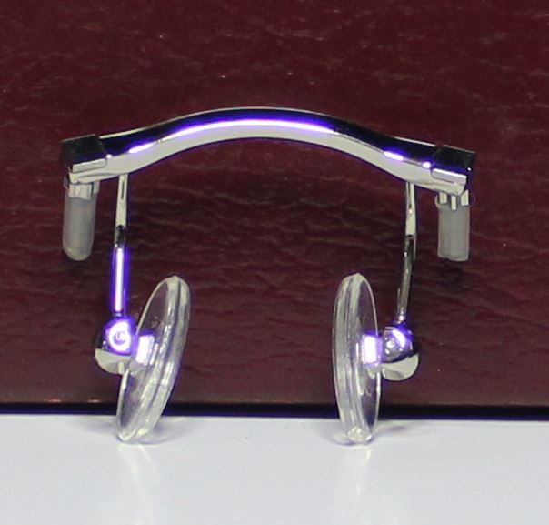 Rimless Nose Bridge For Buffs, Woods, & Wires Iced Out Buffs Brand Regular Model