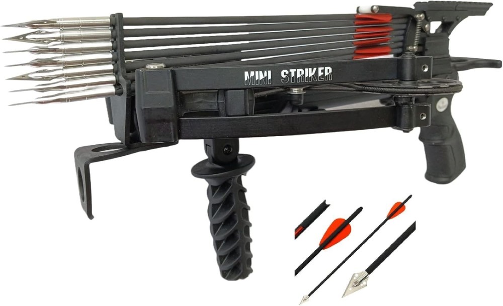 125lbs Mini Striker Repeating Pistol Crossbow Warrior KIT