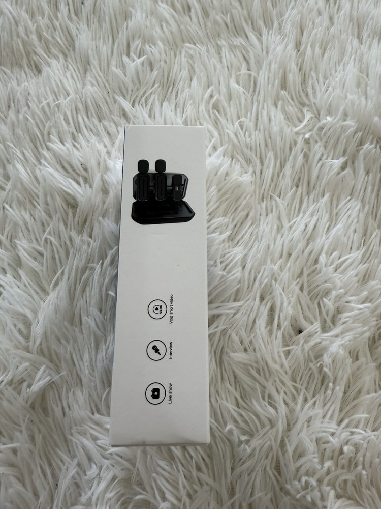 ECOMXIA Wireless Microphone Empty Box