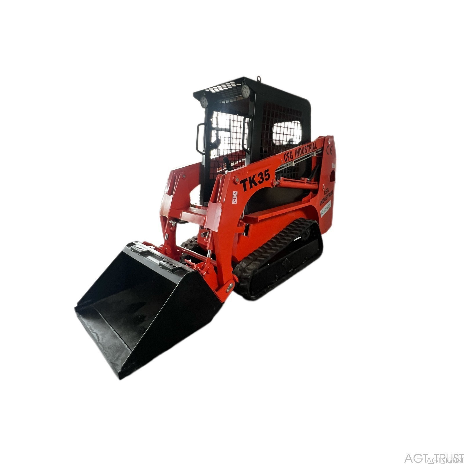 NEW 27HP 1.4 Ton CFG TK35 Tracked Mini Skid Steer Loader with Kubota Engine 2025