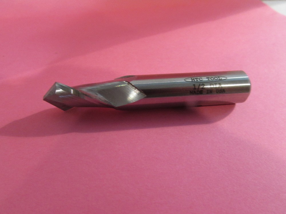 1" DRILL POINT END MILL