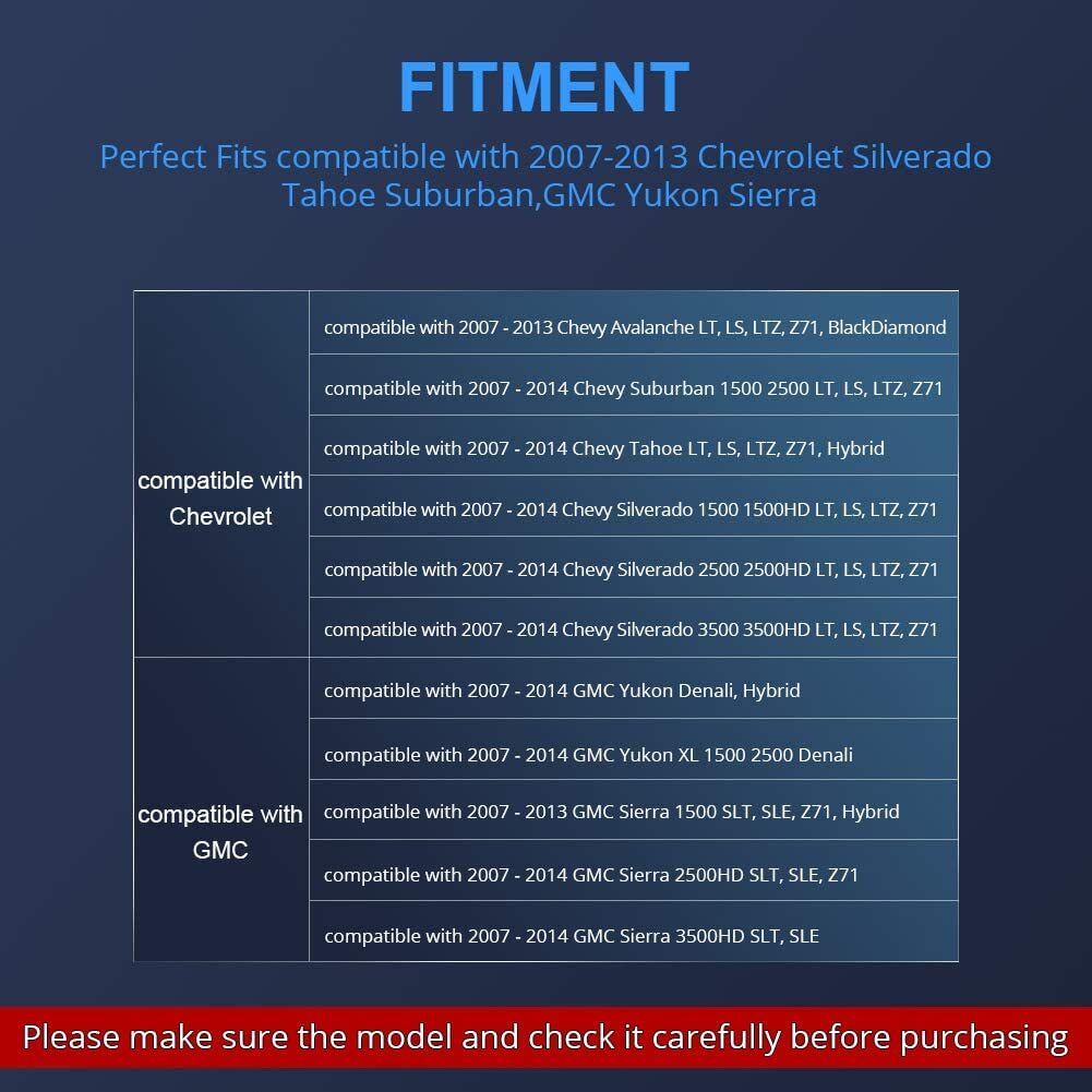 For 07-14 Chevy Silverado 1500 Driver Side Bottom Cloth Seat Cover+Foam Cushion