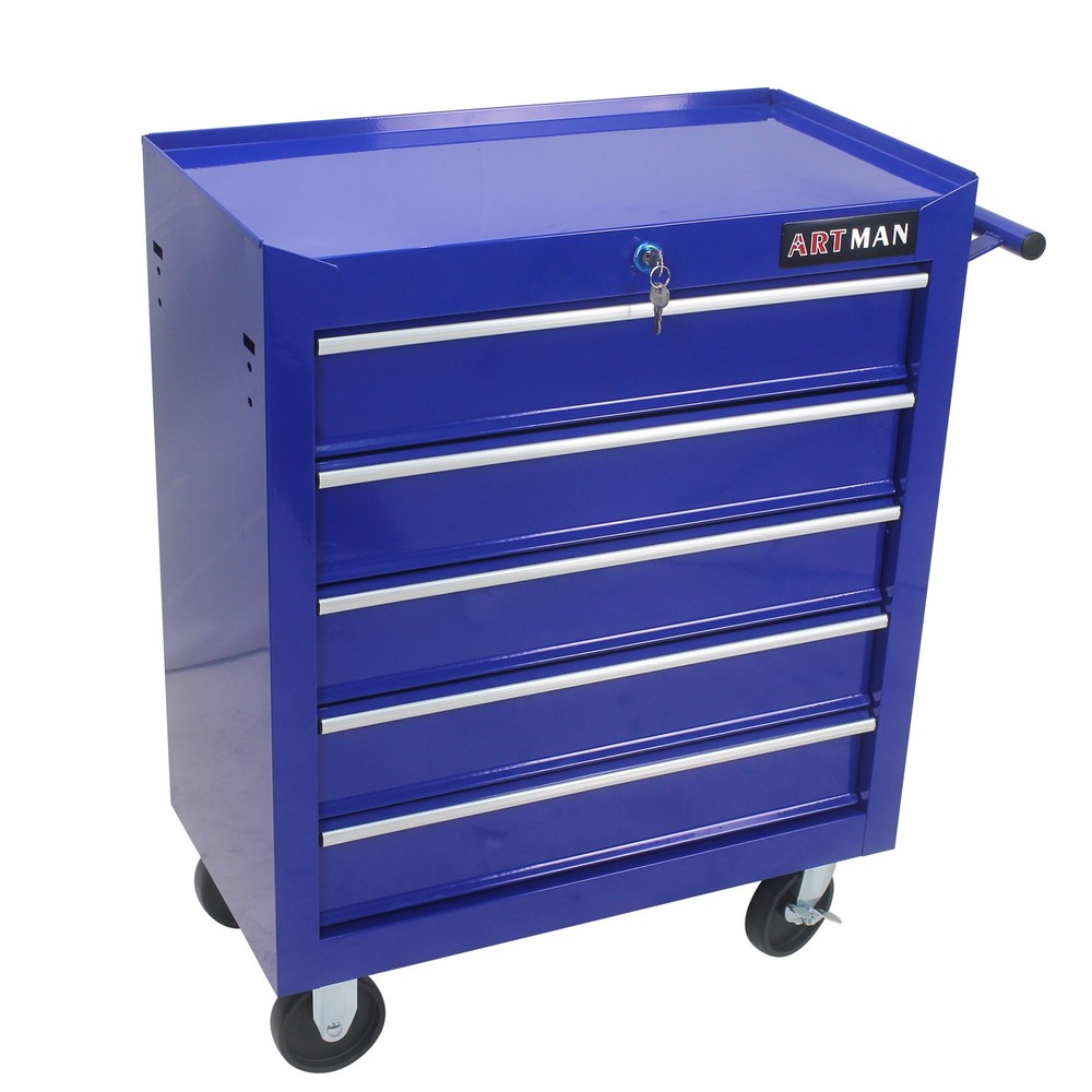 5 Drawer Tool Chest,Tool Storage Cabinet for Garage Workshop with Locking System
