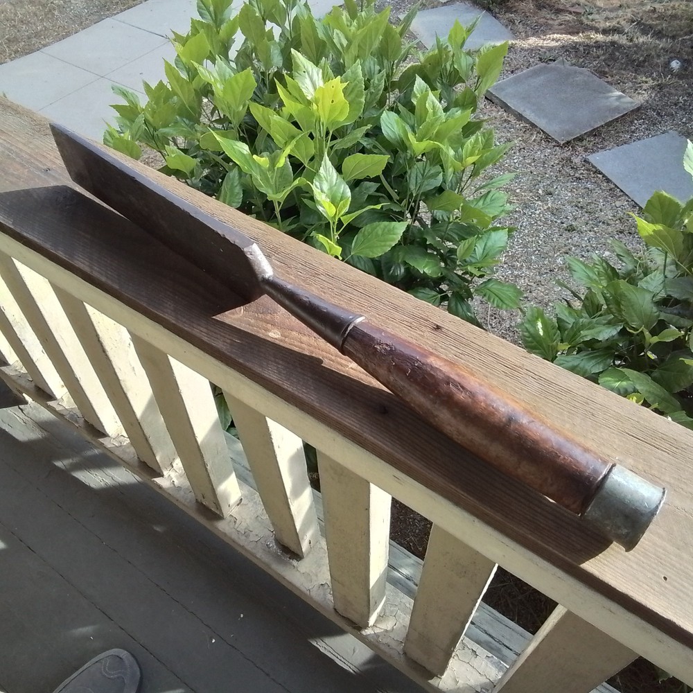Vintage GREENLEE 22" Socket Chisel TIMBER SLICK 2.5"Bit ~ 3.75lbs