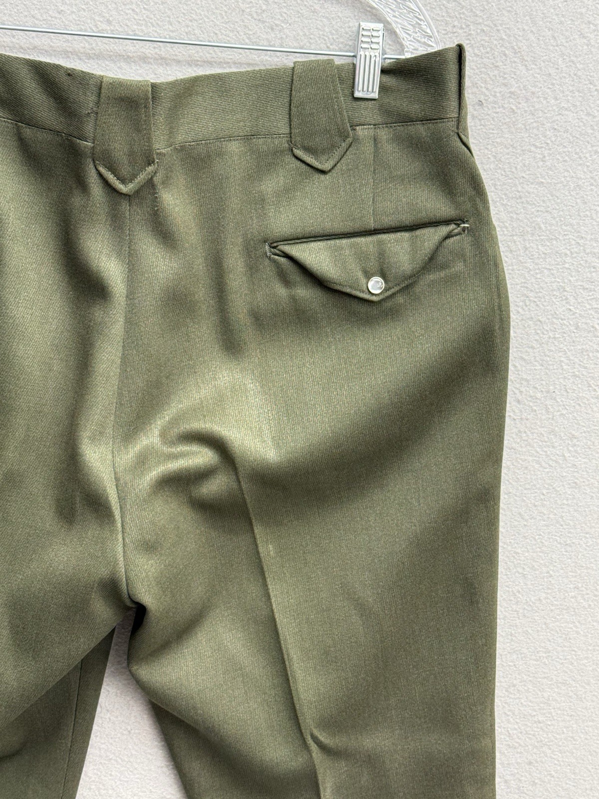 Vintage 60s Gross Pants Mens 36x30 Pearl Snap Western Trousers Rockabilly Denver