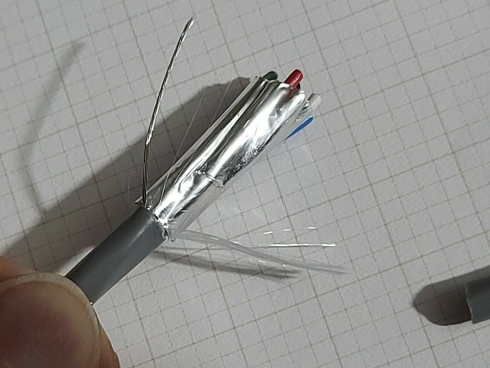 Advanced Digital 11806RSD 18/6C Shielded Riser Security/Alarm Cable Gray /50ft