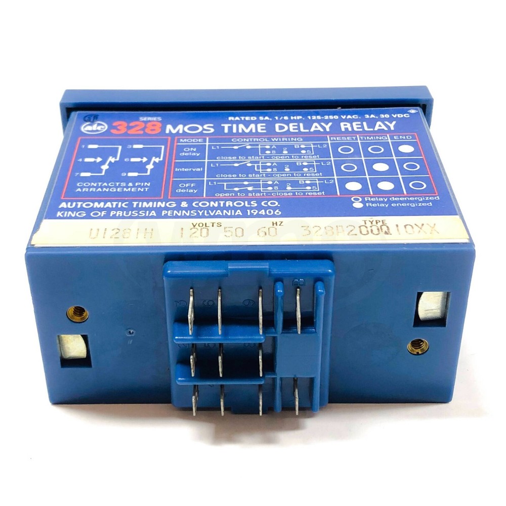 328A200010XX Automatic Timing & Controls CO Series 328 Mostime Delay Relay