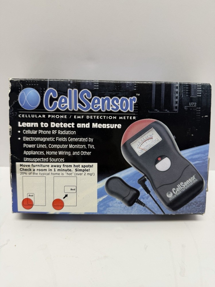 NEW CellSensor Cell Phone EMF Detection Meter RF Radiation Electromagnetic