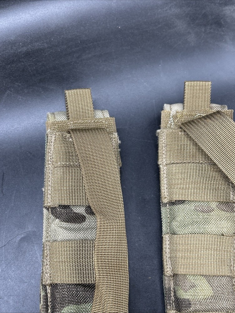 USGI MOLLE Baton Flare Flashlight Pouch Multicam OCP
