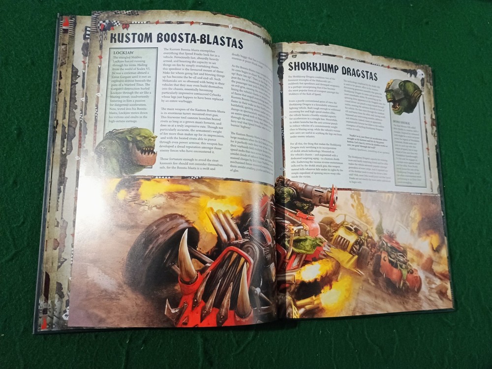 Warhammer 40K Orks Codex Hardcover WAAAGH