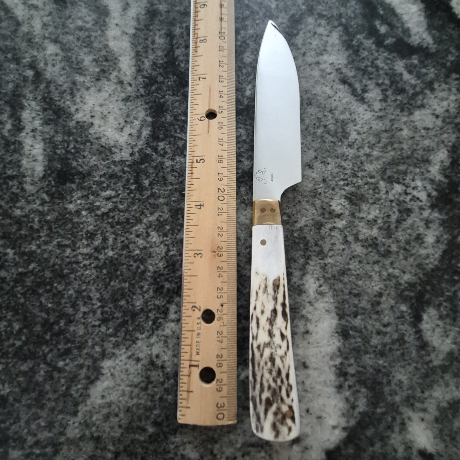 Beautiful Fixed blade knife & fork set with sheath - German Steel Blade