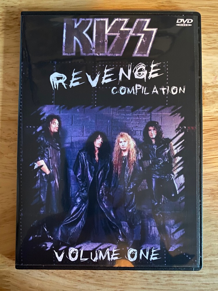 KISS - Revenge Comp 1992 Vol 1-4 DVD Live Gene Simmons Paul Stanley