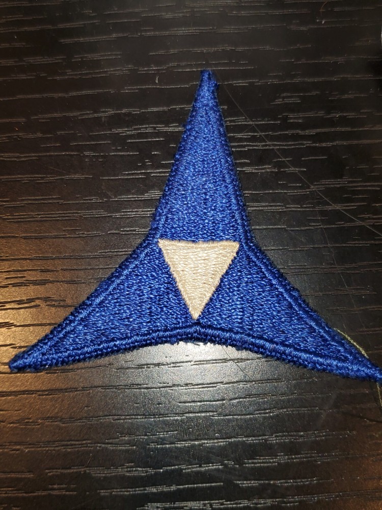 WWII US Army 3rd Corps Cut Edge Patch L@@K!!!