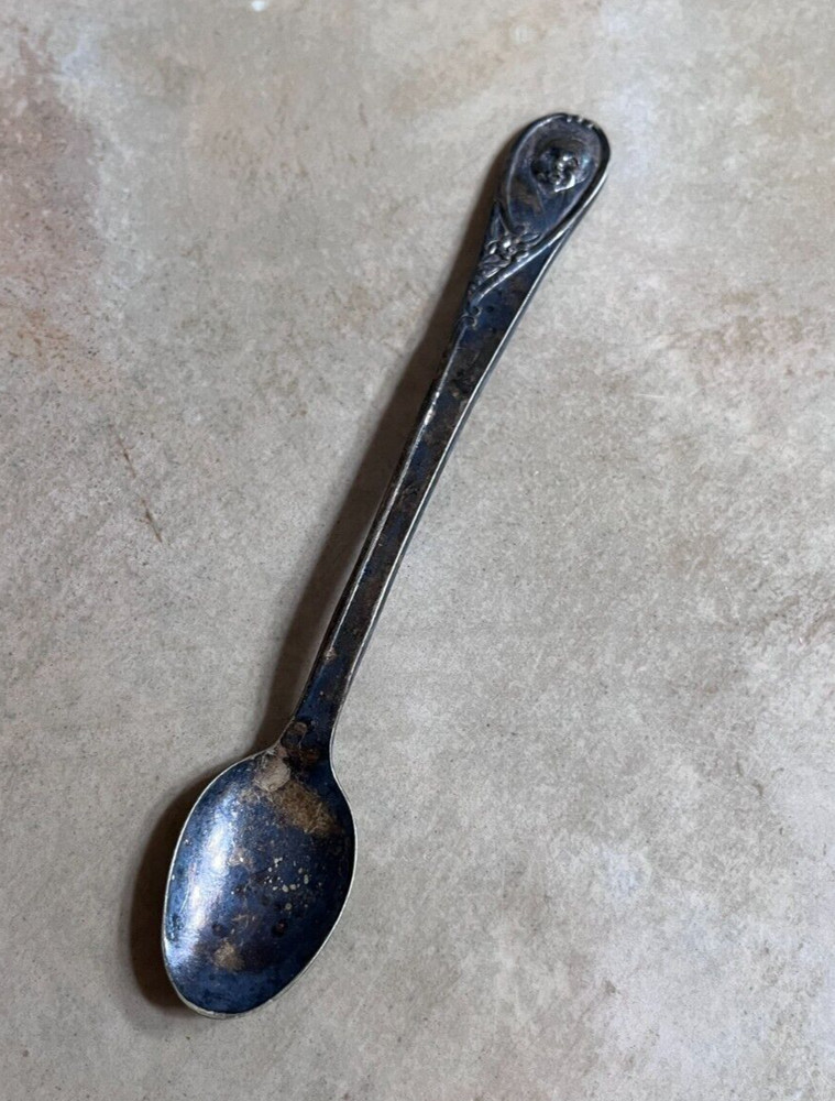 Vintage ~ GERBER ~ Baby Spoon ~ Winthrop Silverplate ~ 5.5" Long ~ 1950s
