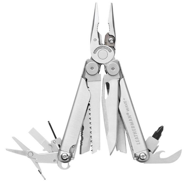 Leatherman 832532 Wave Plus Silver Multi Tool