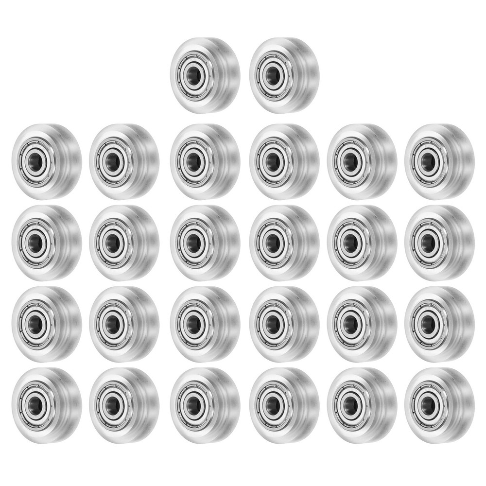 26pcs 3D Printer POM Rollers High-Speed Gantry Wheels with 625ZZ White