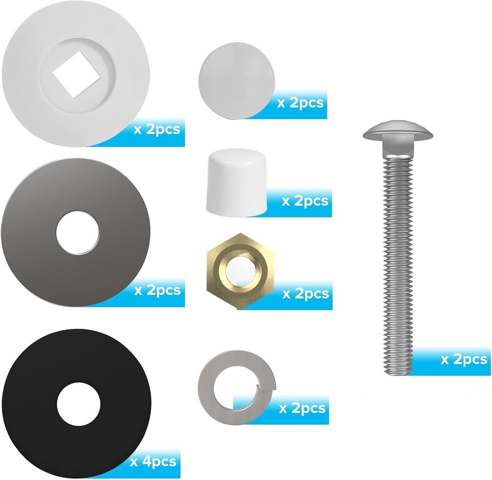 Essential Diving Board Installation Kit with Stainless Steel Components