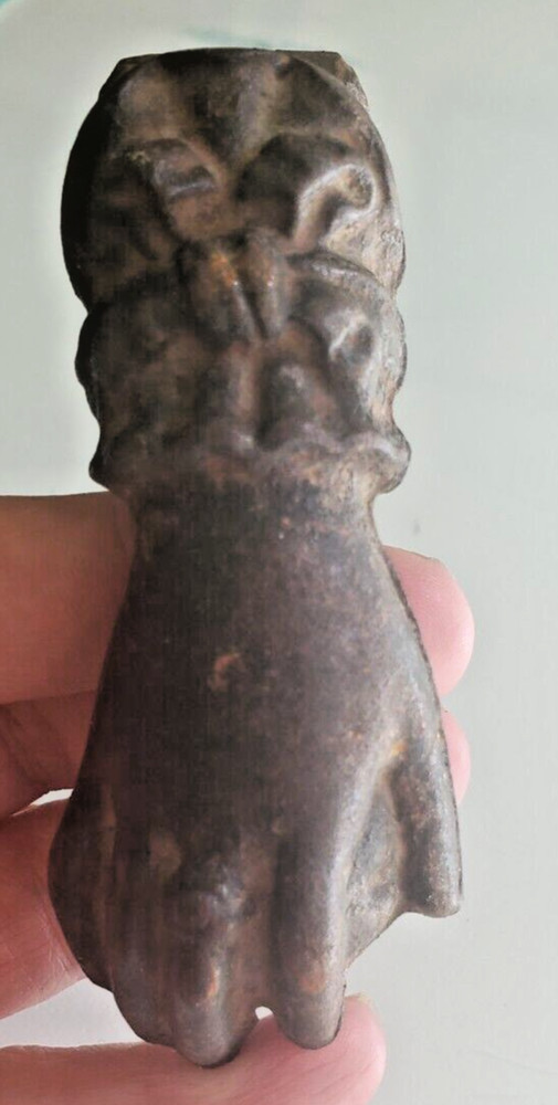 Antique iron hand door knocker from Morocco