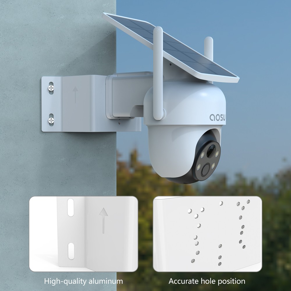90° Corner bracket for AOSU SolarCam D1(SE/Lite/Max),ANSQUE Security (GU01/SA01)