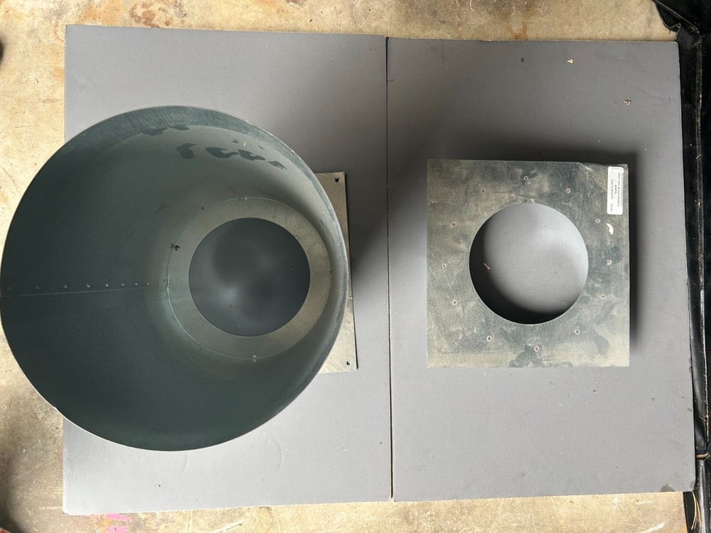 Z-Flex Direct Vent Insulation Shield. P/N:4FPIDVIS7