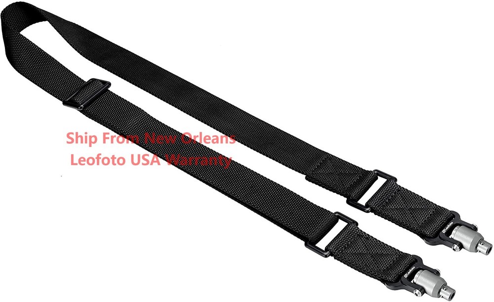 Leofoto Push Button Quick Detach Modular Tripod Strap with QD-1