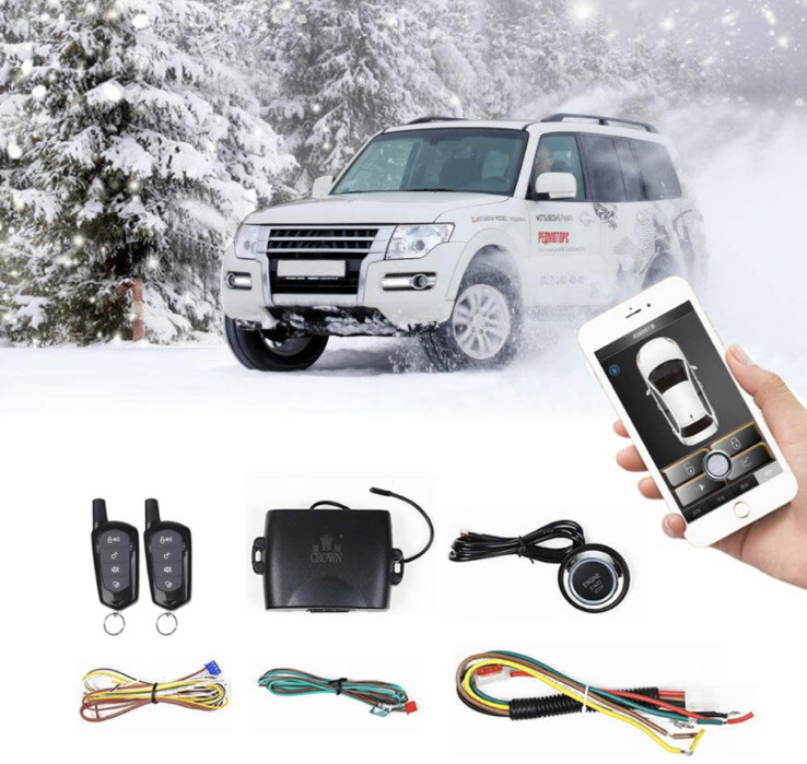 Universal Car Remote Starter Keyless Entry Open Box